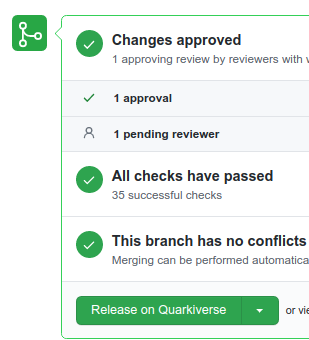 quarkiverse release