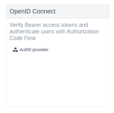 Auth0 DevUI